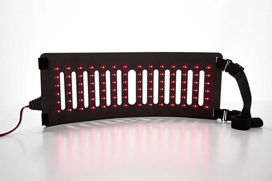 The BodyGuard red light therapy technology from Speed Of Light.